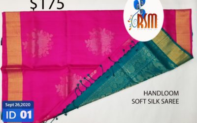 Handloom Soft Silk Saree – Sept26,2020