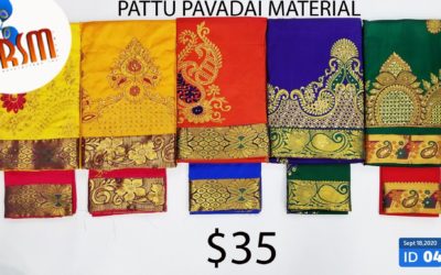 Pattu Pavadai Material